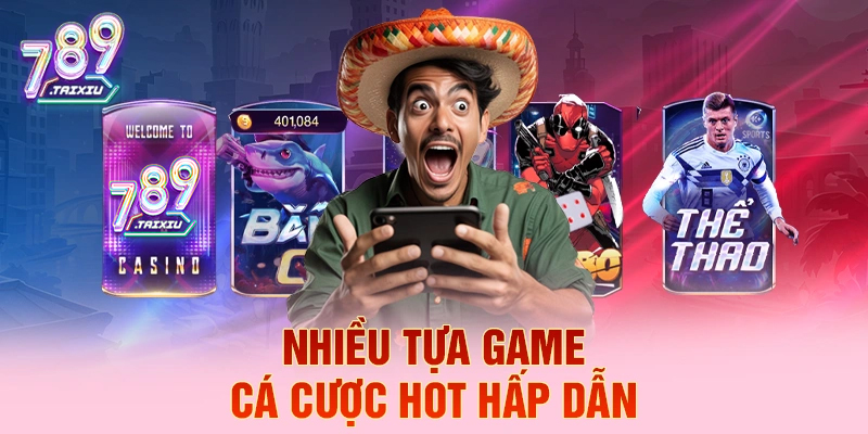 Danh mục game đa dạng tại 3king